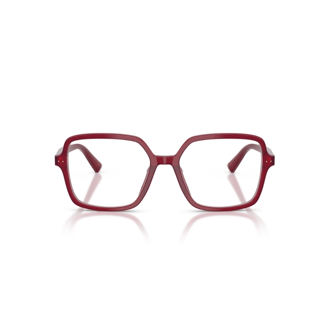 Óculos de Grau Jimmy Choo 0JC3046U 5081 55 Acetato Bordô 2
