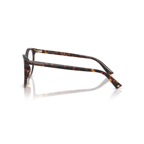 Óculos de Grau Jimmy Choo 0JC3047 5002 55 Acetato Marrom Mesclado