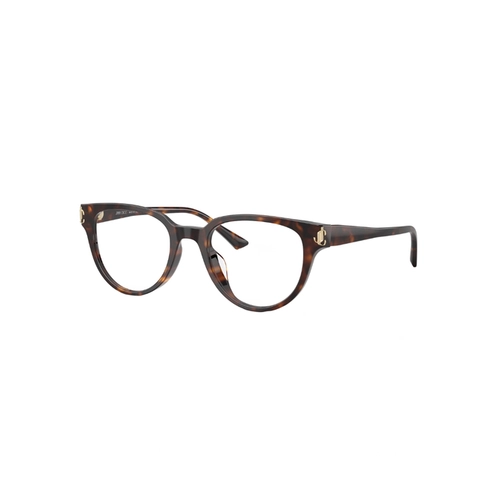 Óculos de Grau Jimmy Choo 0JC3051D 5002 51 Acetato Marrom Mesclado