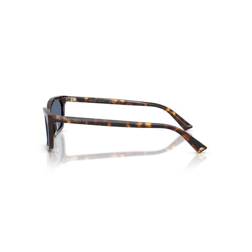 Óculos de Sol Jimmy Choo 0JC5050U 50028055 Acetato Marrom Mesclado com lentes na cor Azul