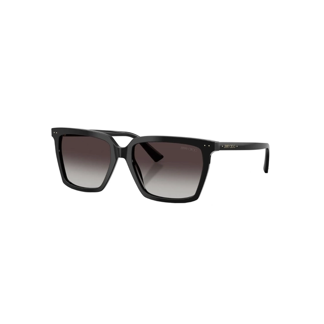 Óculos de Sol Jimmy Choo 0JC5051 50008G55 Acetato Preto com lentes na cor Cinza Degradê 1