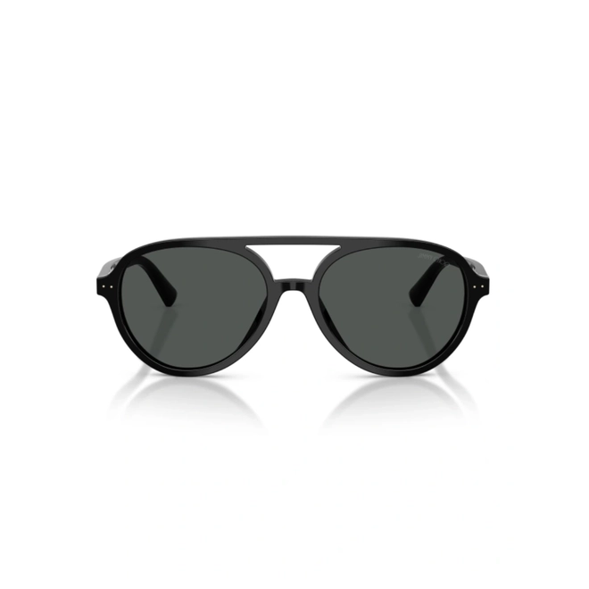 Óculos de Sol Jimmy Choo 0JC5055U 50008755 Acetato Preto com lentes na cor Cinza 2