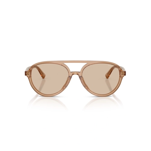 Óculos de Sol Jimmy Choo 0JC5055U 50769355 Acetato Marrom Transparente com lentes na cor Marrom