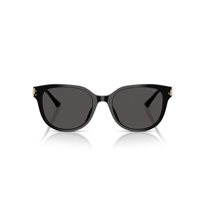 Óculos de Sol Jimmy Choo 0JC5057D 50008755 Acetato Preto com lentes na cor Cinza Escuro 2