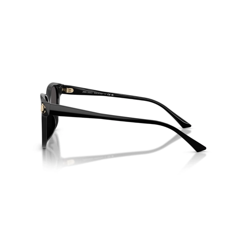 Óculos de Sol Jimmy Choo 0JC5057D 50008755 Acetato Preto com lentes na cor Cinza Escuro