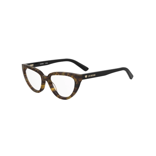 Óculos de Grau Love Moschino MOL667 086 5417 R Acetato Marrom Mesclado