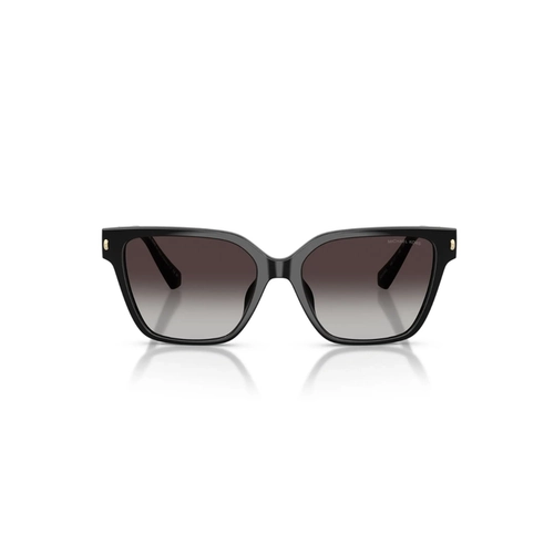 Óculos de Sol Michael Kors 0MK2263U 30058G56 Acetato Preto com lentes na cor Cinza Degradê