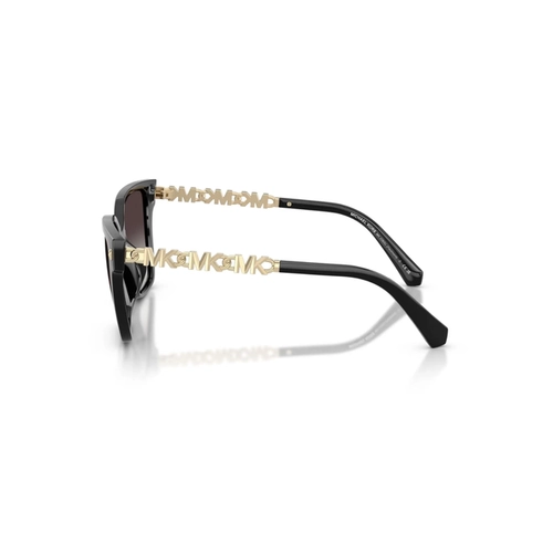 Óculos de Sol Michael Kors 0MK2263U 30058G56 Acetato Preto com lentes na cor Cinza Degradê