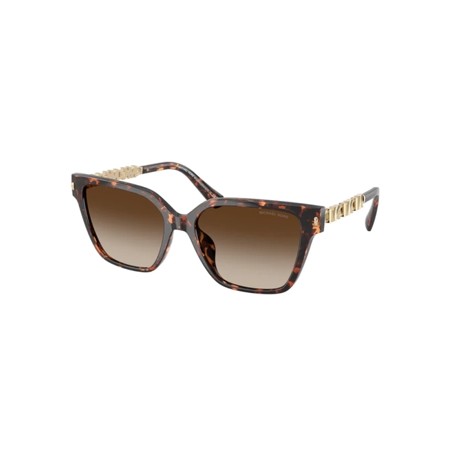 Óculos de Sol Michael Kors 0MK2263U 30061356 Acetato Marrom Mesclado com lentes na cor Marrom Degradê 1
