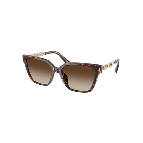 Óculos de Sol Michael Kors 0MK2263U 30061356 Acetato Marrom Mesclado com lentes na cor Marrom Degradê