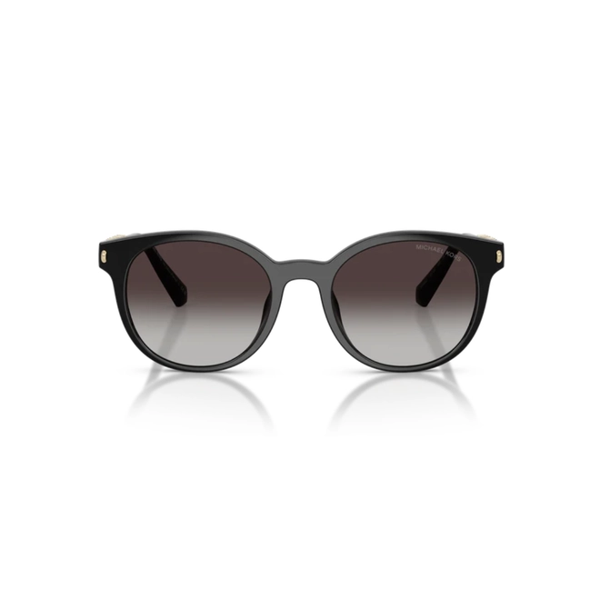 Óculos de Sol Michael Kors 0MK2264U 30058G53 Acetato Preto com lentes na cor Cinza Degradê 2
