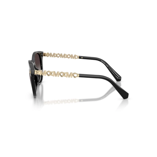 Óculos de Sol Michael Kors 0MK2264U 30058G53 Acetato Preto com lentes na cor Cinza Degradê