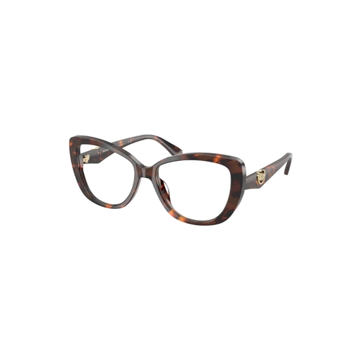 Óculos de Grau Michael Kors 0MK4163U 4031 54 Acetato Marrom Mesclado
