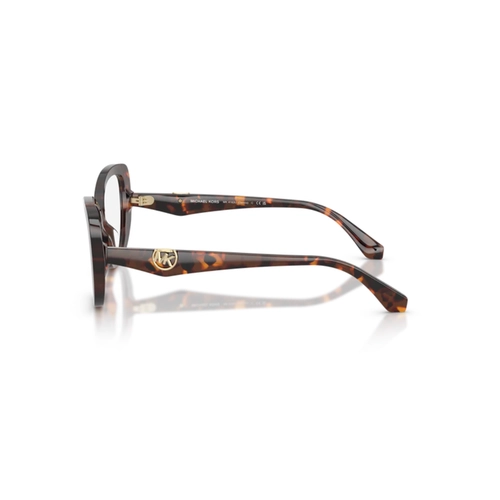 Óculos de Grau Michael Kors 0MK4163U 4031 54 Acetato Marrom Mesclado