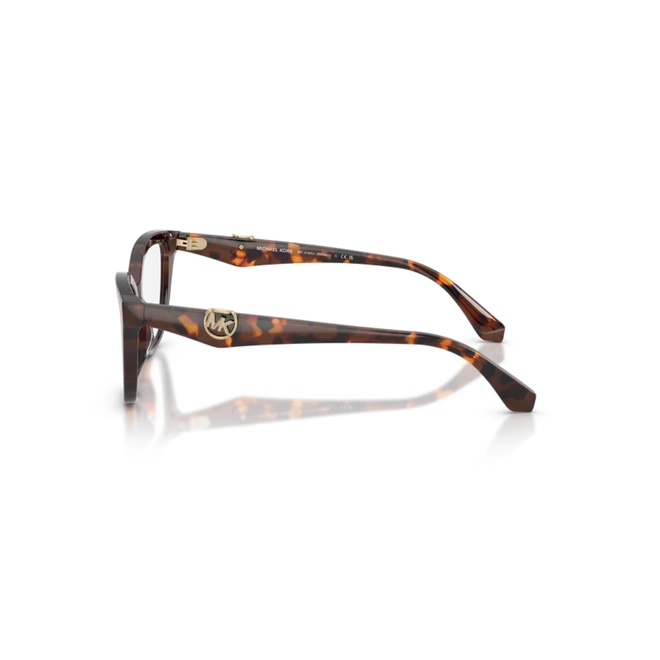 Óculos de Grau Michael Kors 0MK4164U 4031 54 Acetato Marrom Mesclado 3
