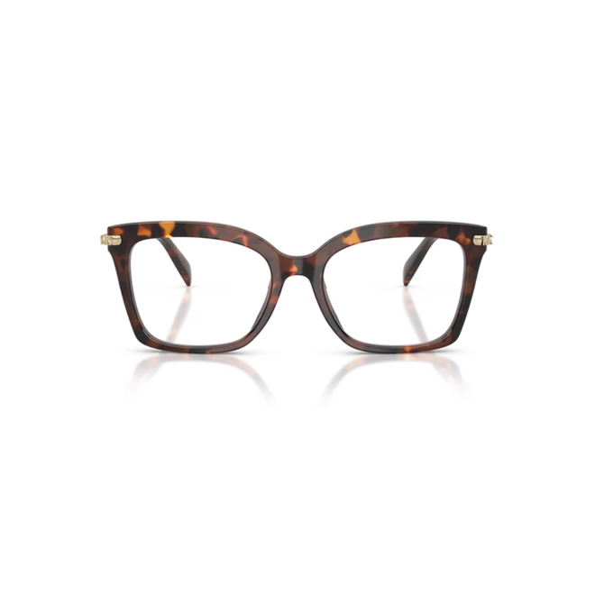 Óculos de Grau Michael Kors 0MK4166U 4031 55 Acetato Marrom Mesclado 2