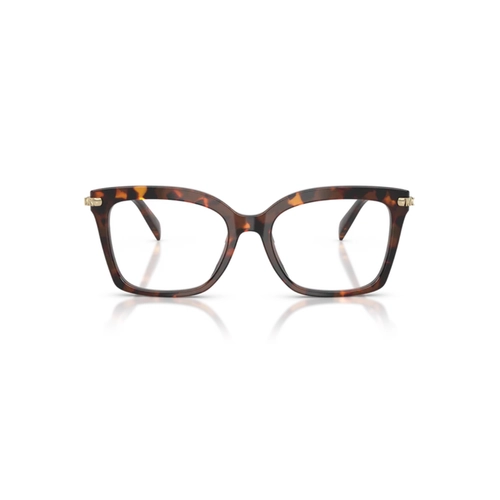 Óculos de Grau Michael Kors 0MK4166U 4031 55 Acetato Marrom Mesclado