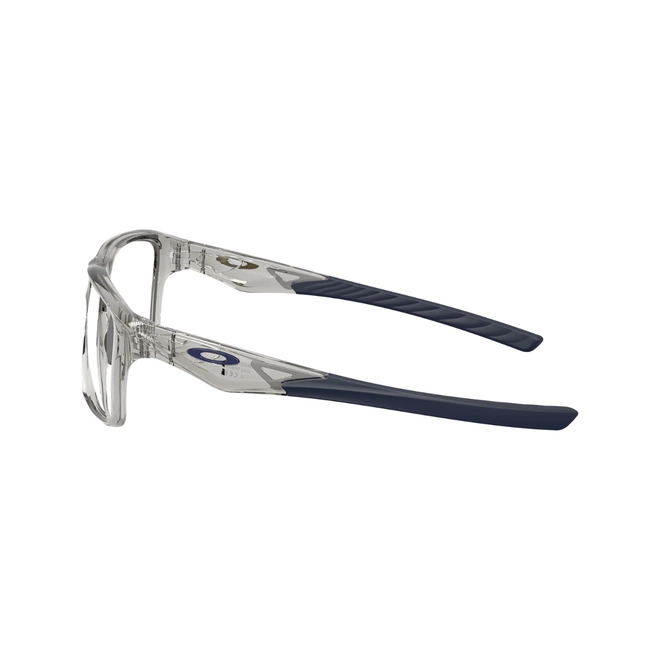 Óculos de Grau Oakley 0OX8201 82010358 Acetato Cinza Transparente 3