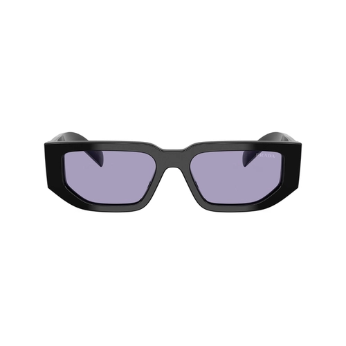 Óculos de Sol Prada 0PR 09ZS 16K01O54 Acetato Preto com lentes na cor Violeta