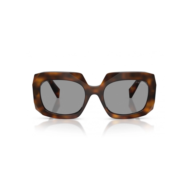Óculos de Sol Prada 0PR B23S 20D50Q54 Acetato Marrom Mesclado com lentes na cor Cinza 2