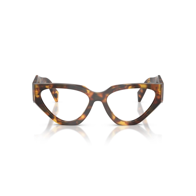 Óculos de Grau Prada 0PR C07V 14L1O154 Acetato Marrom Mesclado 2