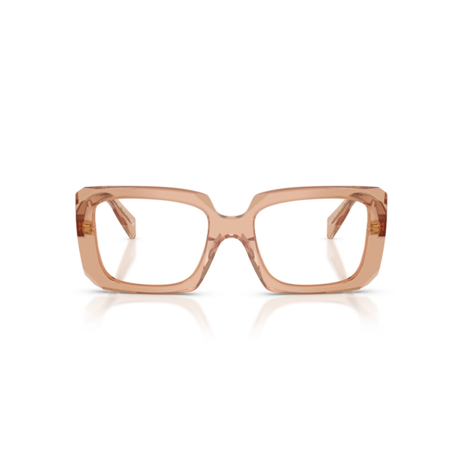 Óculos de Grau Prada 0PR C09V 20H1O153 Acetato Marrom Transparente 2