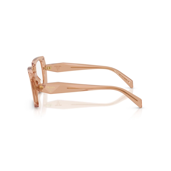 Óculos de Grau Prada 0PR C09V 20H1O153 Acetato Marrom Transparente 3