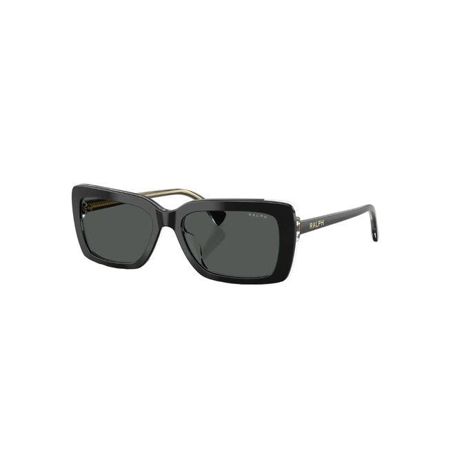 Óculos de Sol Ralph 0RA5342U 62978756 Acetato Preto com lentes na cor Cinza 1