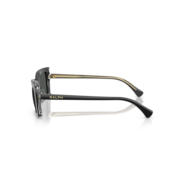 Óculos de Sol Ralph 0RA5342U 62978756 Acetato Preto com lentes na cor Cinza 3