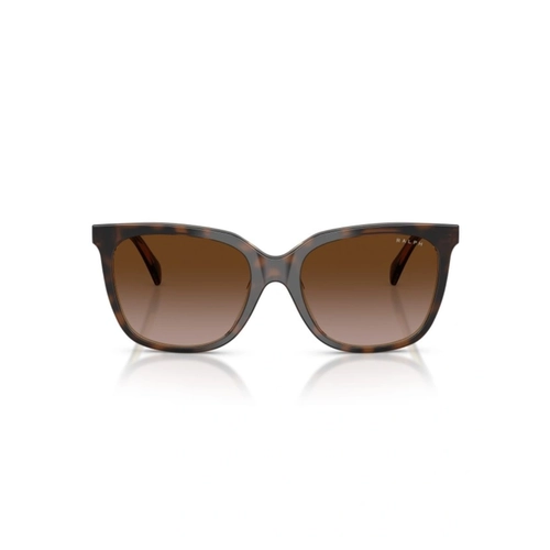 Óculos de Sol Ralph 0RA5343U 62941355 Acetato Marrom Mesclado com lentes na cor Marrom Degradê