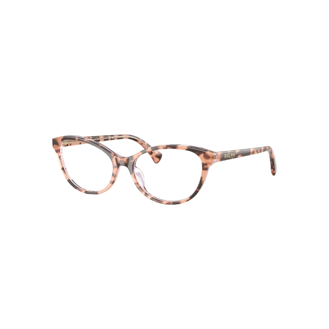 Óculos de Grau Ralph 0RA7186U 6295 55 Acetato Rosa Mesclado 1