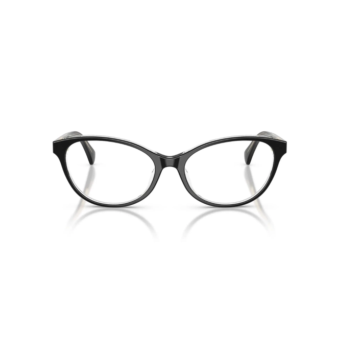 Óculos de Grau Ralph 0RA7186U 6297 55 Acetato Preto 2