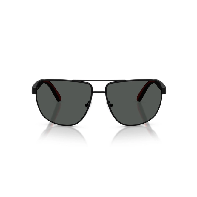 Óculos de Sol Scuderia Ferrari 0FZ5007 101/8764 Metal Preto com lentes na cor Cinza 2
