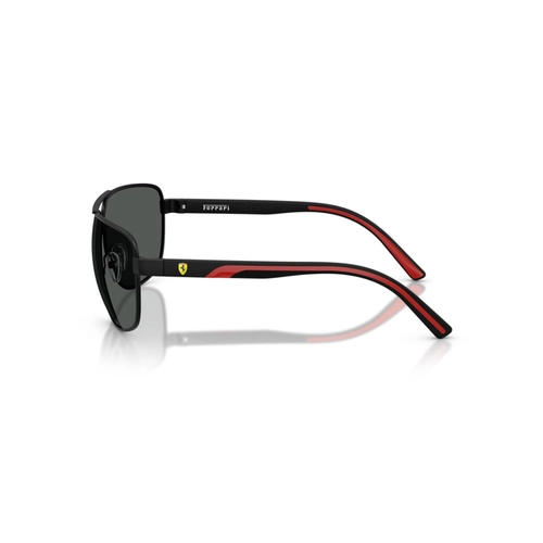Óculos de Sol Scuderia Ferrari 0FZ5007 101/8764 Metal Preto com lentes na cor Cinza