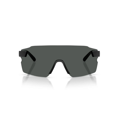 Óculos de Sol Scuderia Ferrari 0FZ6024U 501/8133 Acetato Preto com lentes na cor Cinza Polarizado