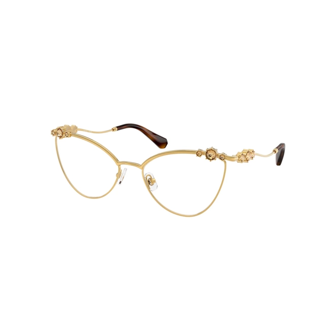 Óculos de Grau Swarovski 0SK1033 4007 56 Metal Dourado 1