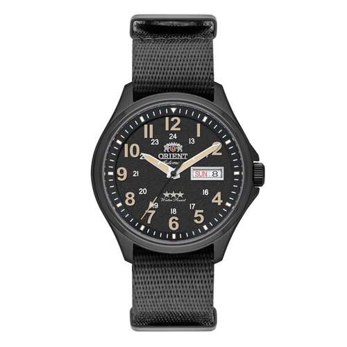 Relógio Orient Automático Sport Land 3 Estrelas - YN6PN007 P2PX Preto
