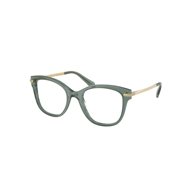 Óculos de Grau Swarovski 0SK2044 1043 51 Acetato Verde Transparente 1