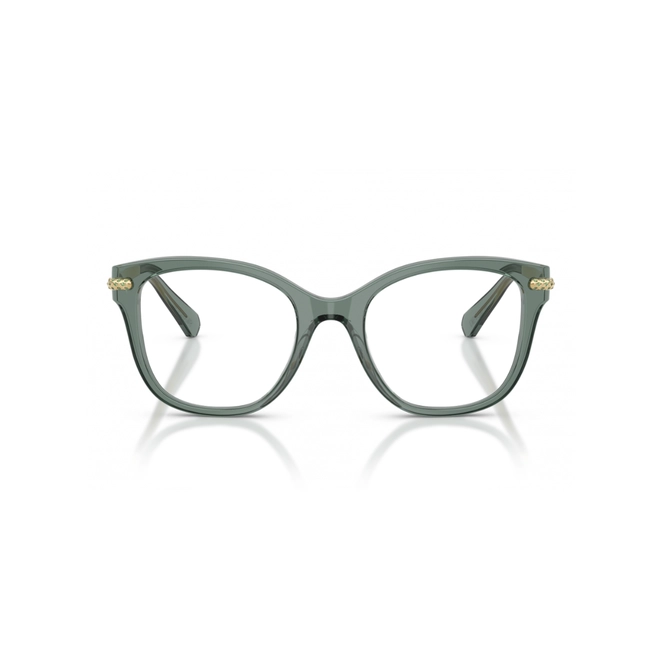 Óculos de Grau Swarovski 0SK2044 1043 51 Acetato Verde Transparente 2