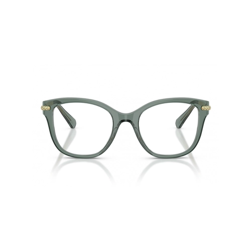 Óculos de Grau Swarovski 0SK2044 1043 51 Acetato Verde Transparente