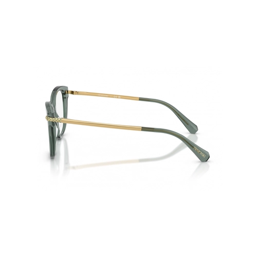Óculos de Grau Swarovski 0SK2044 1043 51 Acetato Verde Transparente