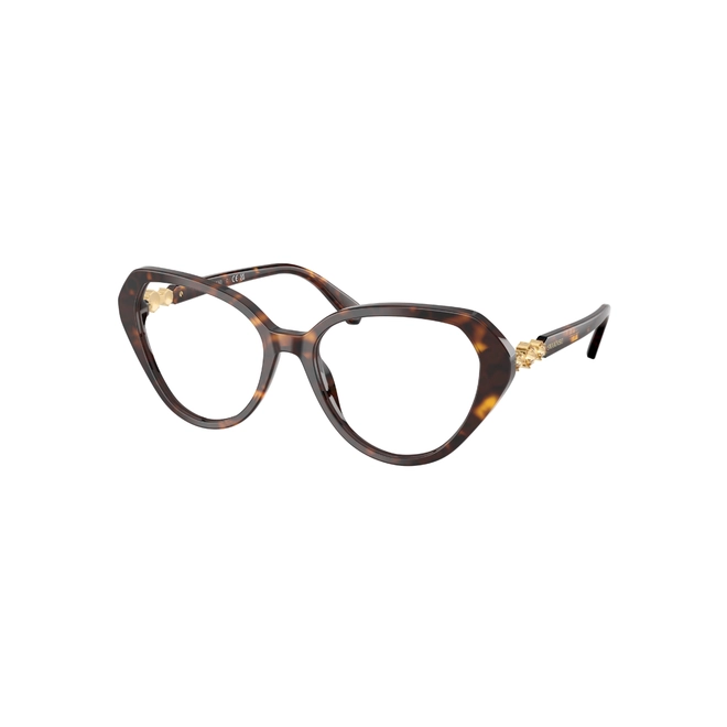 Óculos de Grau Swarovski 0SK2054 1002 55 Acetato Marrom Mesclado 1