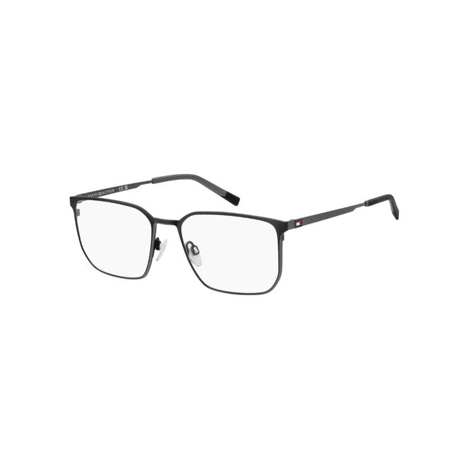 Óculos de Grau Tommy Hilfiger TH 2275 T17 5738 R Metal Preto Fosco 1