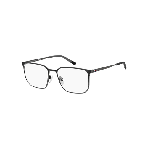 Óculos de Grau Tommy Hilfiger TH 2275 T17 5738 R Metal Preto Fosco