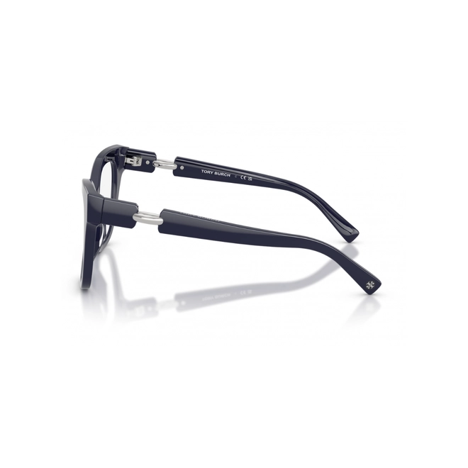 Óculos de Grau Tory Burch 0TY2162U 1993 50 Acetato Azul Marinho 3