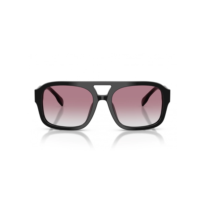 Óculos de Sol Tory Burch 0TY7224U 17097355 Acetato Preto com lentes na cor Violeta Degradê 2