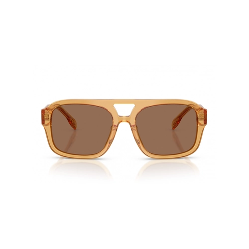 Óculos de Sol Tory Burch 0TY7224U 20558455 Acetato Laranja Transparente com lentes na cor Marrom