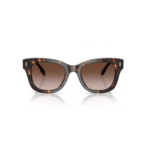 Óculos de Sol Tory Burch 0TY7225U 19641351 Acetato Marrom Mesclado com lentes na cor Marrom Degradê
