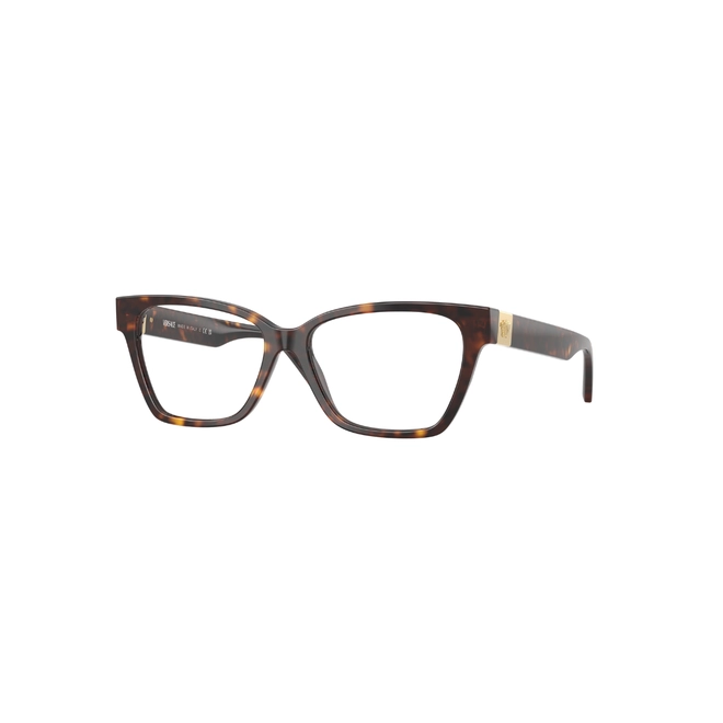 Óculos de Grau Versace 0VE3382 108 55 Acetato Marrom Mesclado 1