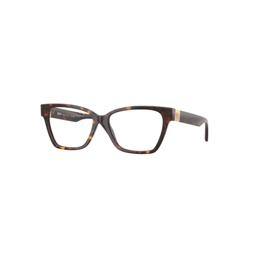 Óculos de Grau Versace 0VE3382 108 55 Acetato Marrom Mesclado